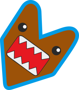 Barevná wakaba 002 levá JDM Domo kun