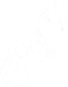 Kočička s pavoukem pravá
