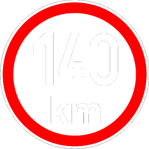 Maximální rychlost 140km - nejvyšší konstrukční rychlost
