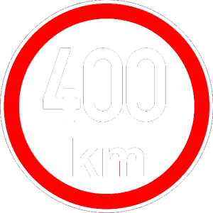 Maximální rychlost 400km - nejvyšší konstrukční rychlost