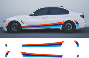 Polep na bok BMW 5 M Power - BMW 5 M Packet