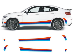 Polep na bok BMW X6 M Power - BMW X6 M Packet
