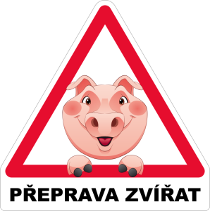 Přeprava zvířat 002 - prase