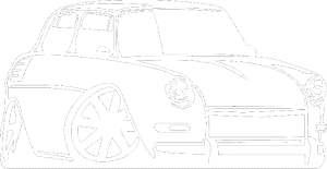 Škoda 1000 karikatura pravá