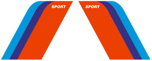 Trikolora Sport 001 levá, pravá