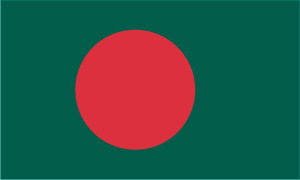 Vlajka Bangladéš