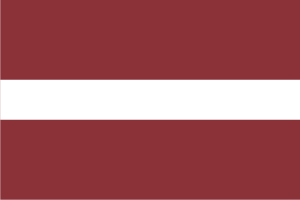 Vlajka Lotyšsko