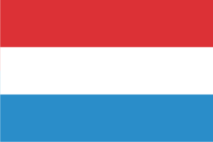Vlajka Lucembursko