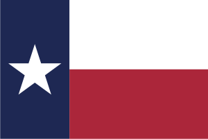 Vlajka Texas