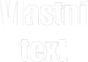 Vlastní text - Impact