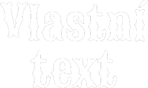 Vlastní text - Sancreek