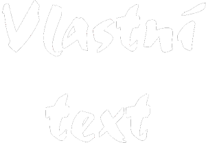 Vlastní text - Staccato