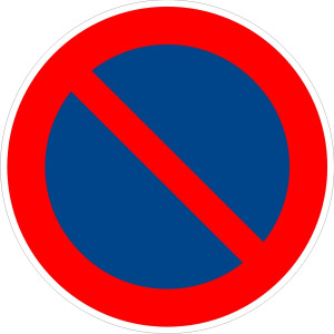 Zákaz stání - zákaz parkování