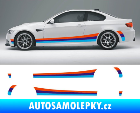 Samolepka Polep na bok BMW 3 M Power - BMW 3 M Packet