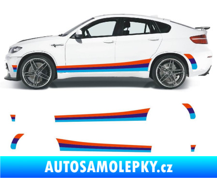 Samolepka Polep na bok BMW X6 M Power - BMW X6 M Packet