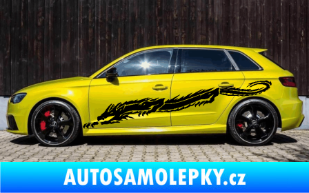 Samolepka Samolepka na bok draci 003 černá