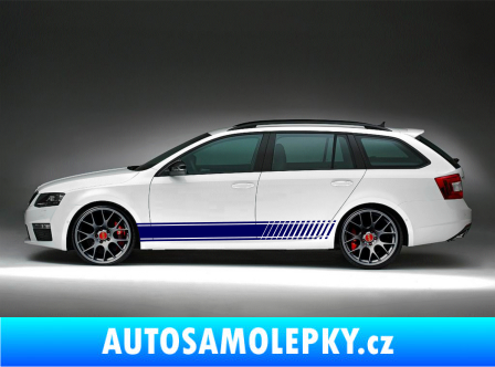 Samolepka Kitcar 001 -  Škoda VRS tmavě modrá