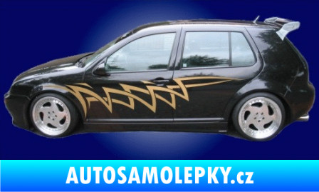 Samolepka Samolepka na bok 032 modrá dynamic