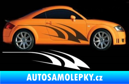 Samolepka Samolepka na bok pruhy 043 modrá dynamic