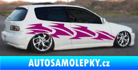 Samolepka Samolepka na bok 055 modrá dynamic