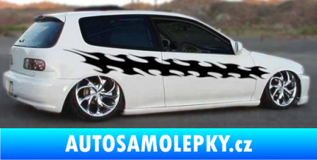 Samolepka Samolepka na bok 077 modrá dynamic
