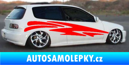 Samolepka Samolepka na bok 100 modrá dynamic