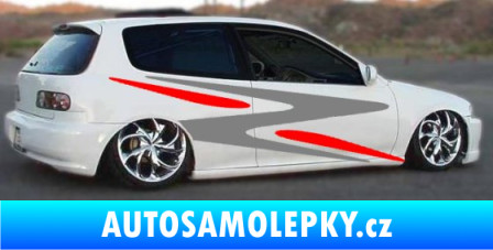 Samolepka Samolepka na bok 103 modrá dynamic