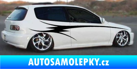Samolepka Samolepka na bok 104 modrá dynamic