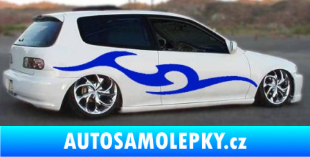 Samolepka Samolepka na bok 106 modrá dynamic