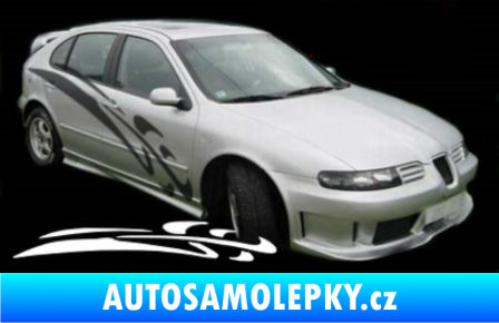 Samolepka Samolepka na bok 117 modrá dynamic