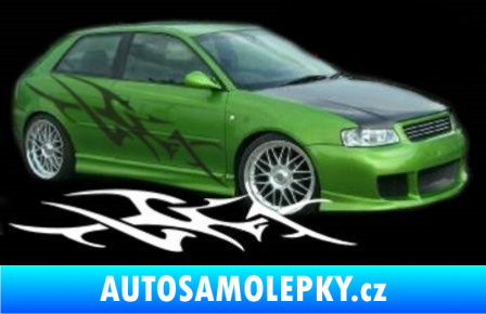 Samolepka Samolepka na bok 121 modrá dynamic