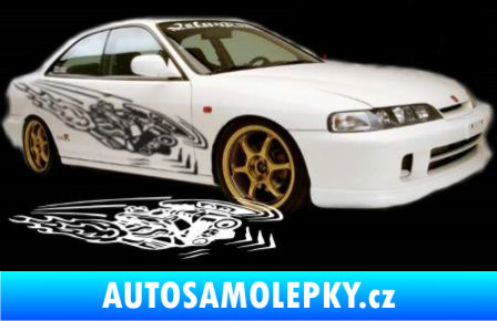 Samolepka Samolepka na bok 134 modrá dynamic
