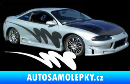 Samolepka Samolepka na bok 137 modrá dynamic