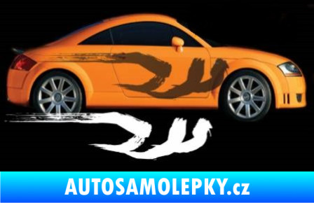 Samolepka Samolepka na bok 151 modrá dynamic