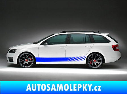 Samolepka Kitcar 001 -  Škoda VRS modrá dynamic