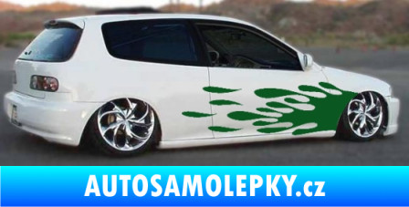 Samolepka Samolepka na bok 061 cákenec modrá dynamic