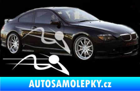 Samolepka Samolepka na bok 148 modrá oceán