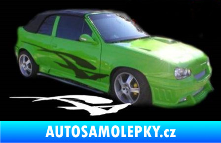 Samolepka Samolepka na bok 162 modrá oceán