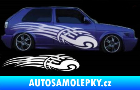 Samolepka Samolepka na bok 184 modrá oceán