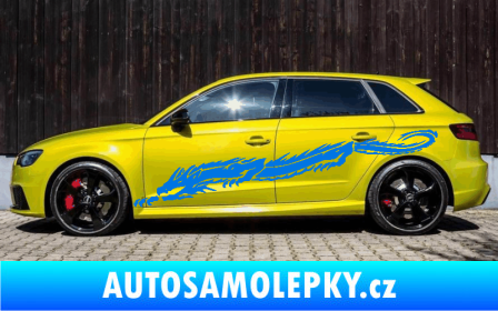 Samolepka Samolepka na bok draci 003 modrá oceán
