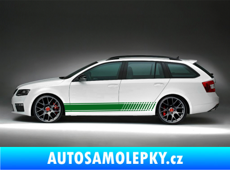 Samolepka Kitcar 001 -  Škoda VRS tmavě zelená