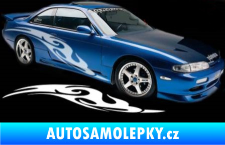 Samolepka Samolepka na bok 143 tyrkysová