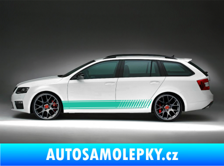 Samolepka Kitcar 001 -  Škoda VRS tyrkysová