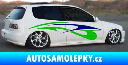 Samolepka Samolepka na bok 082 střední modrá