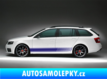 Samolepka Kitcar 001 -  Škoda VRS střední modrá