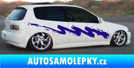 Samolepka Samolepka na bok 065 hnědá
