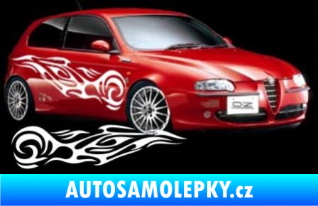 Samolepka Samolepka na bok tattoo 055 hnědá