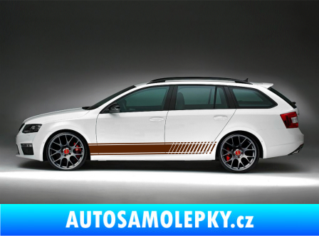 Samolepka Kitcar 001 -  Škoda VRS hnědá
