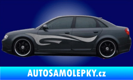 Samolepka Samolepka na bok 011 zelená kawasaki