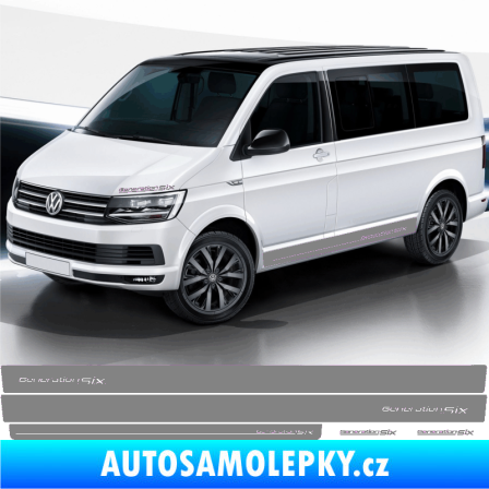 Samolepka Polep na bok Generation Six Volkswagen T4, T5, T6, T7 šedá